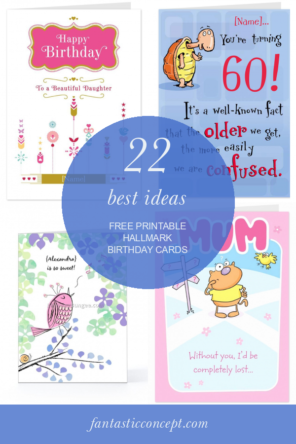 22 Best Ideas Free Printable Hallmark Birthday Cards Home, Family